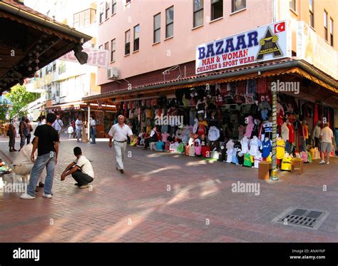 bazaar in alanya.